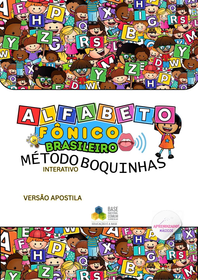 Alfabeto de Parede com Sons das Letras – Atividades de Alfabetização Fônica
