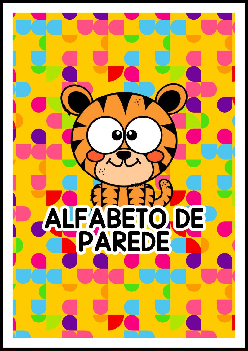 📚 Alfabeto de Parede Incrível! 🖍️
