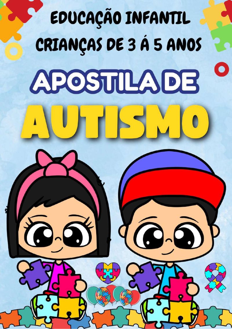 Apostila de Atividades para  Autismo  Educação Infantil