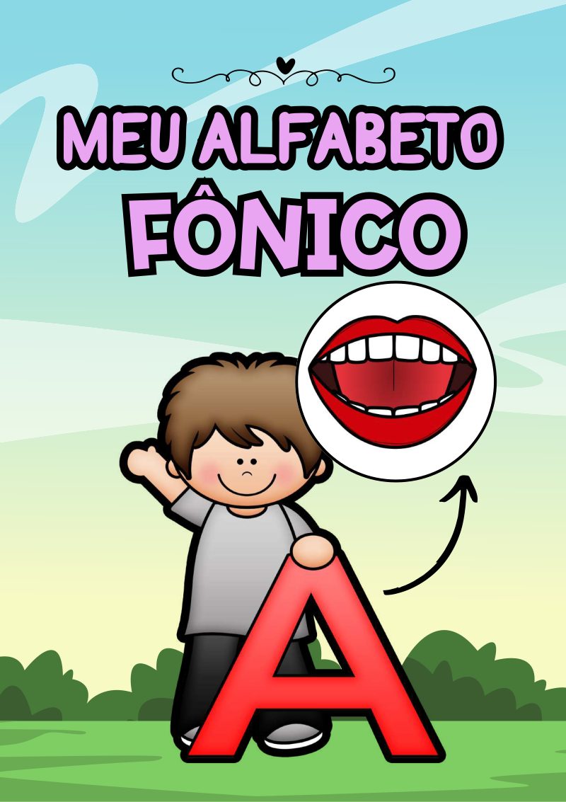 📚 Apostila de Atividades para Trabalhar o Alfabeto com Abordagem Fônica