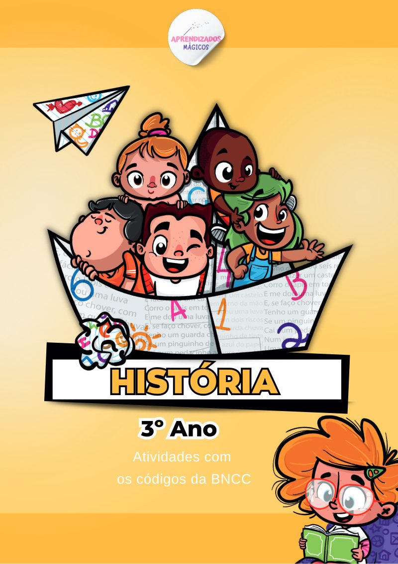 📜🏡 Apostila de História – 3º Ano | Alinhada à BNCC 2025 🌎✨