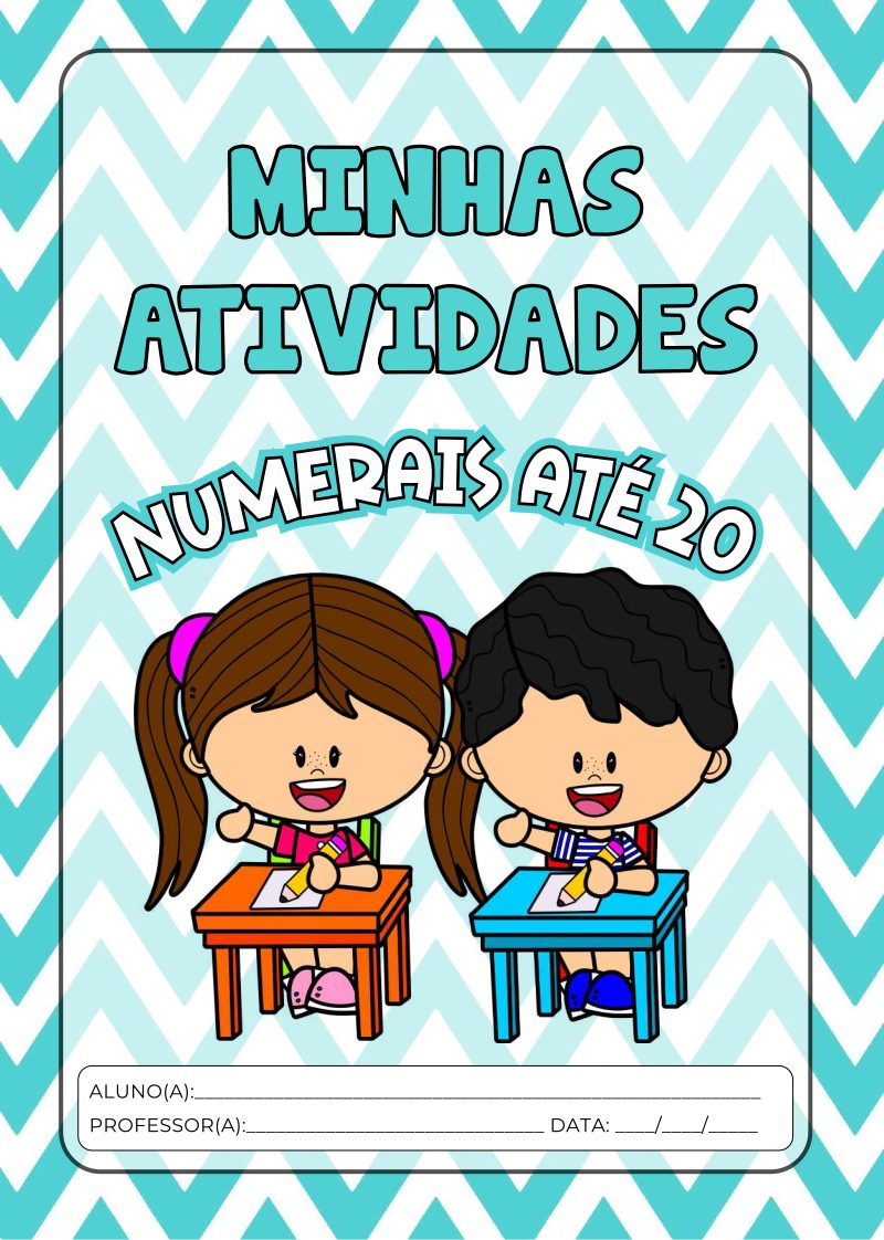 🔢🎨 Apostila de Numerais de 1 a 20: Atividades para a Educação Infantil e Ensino Fundamental