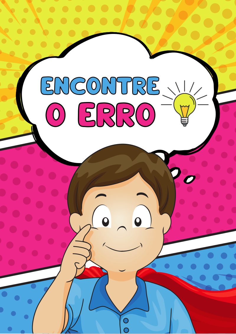 Apostila Encontre o Erro 🔍