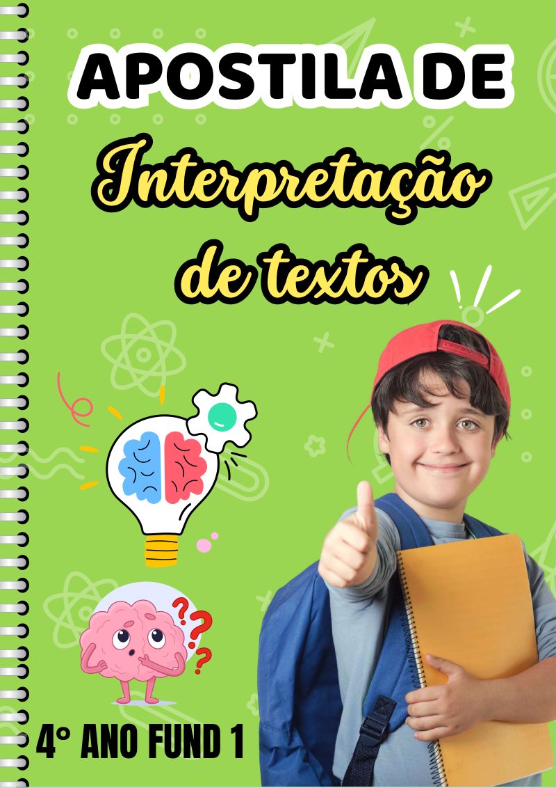 Apostila  Interpretação de Textos – 4° ano