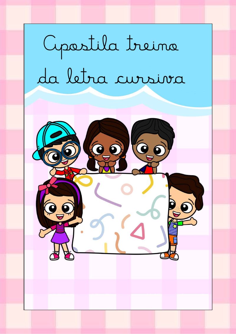 📘 Apostila Treino da Letra Cursiva ✍️