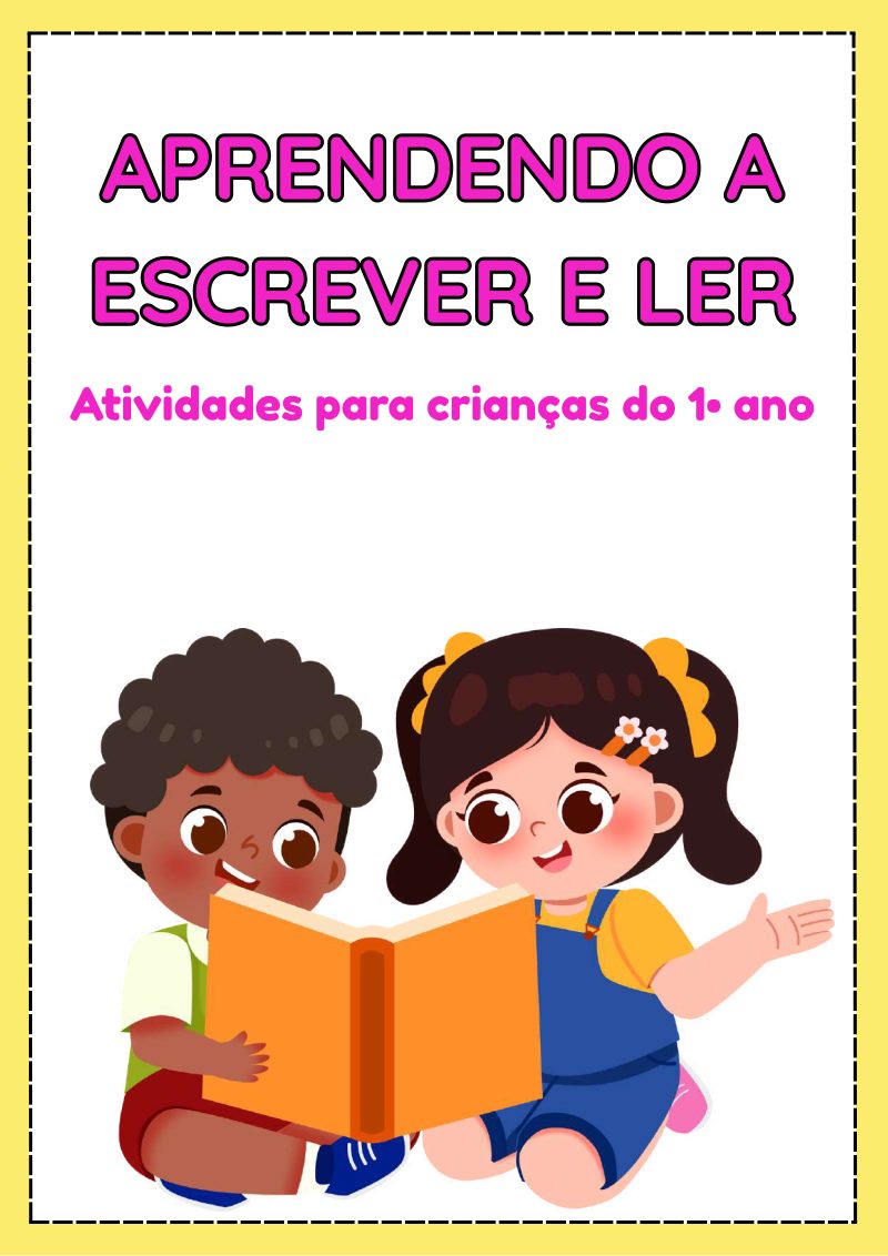 📚✨ Aprendendo a Escrever e Ler – 1º Ano
