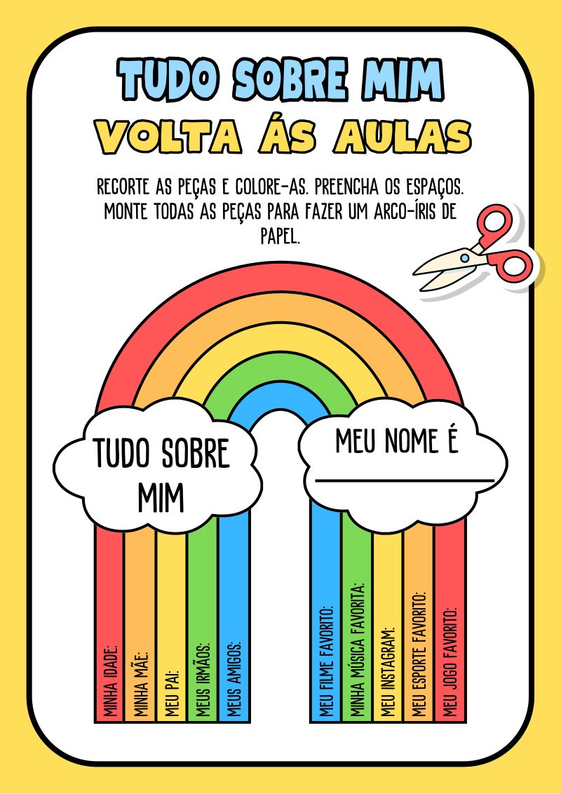 Arco-Íris “Tudo Sobre Mim”