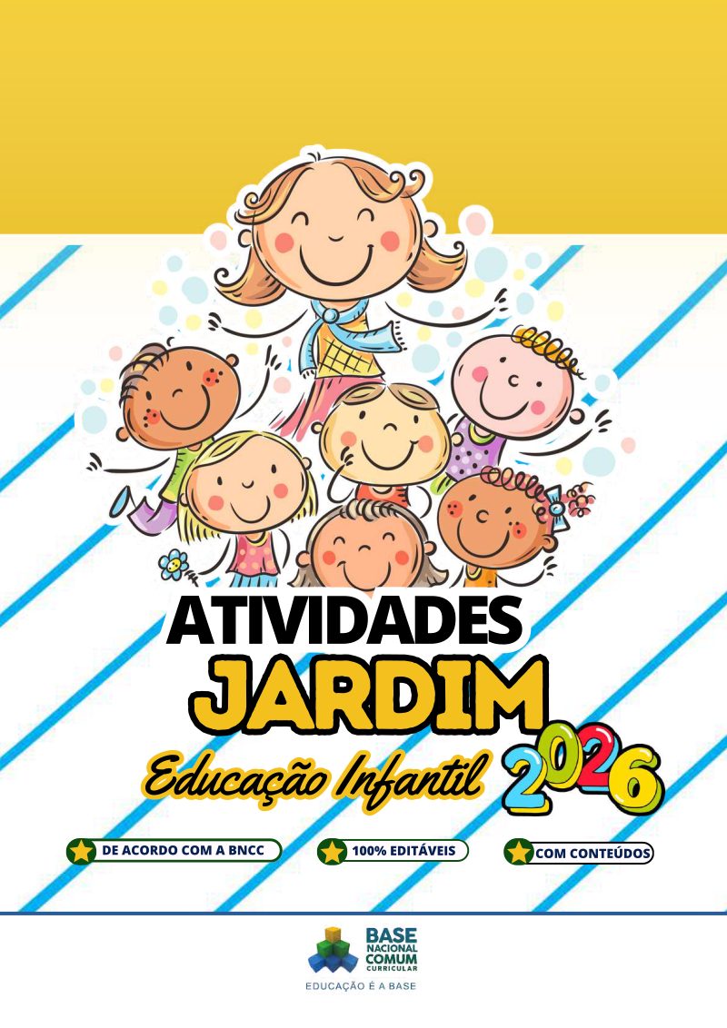 Atividades para Educação Infantil – Jardim 2026 (PDF) | BNCC Atualizada