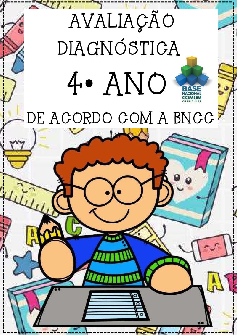 📘 Avaliação Diagnóstica – 4º Ano | BNCC 2025