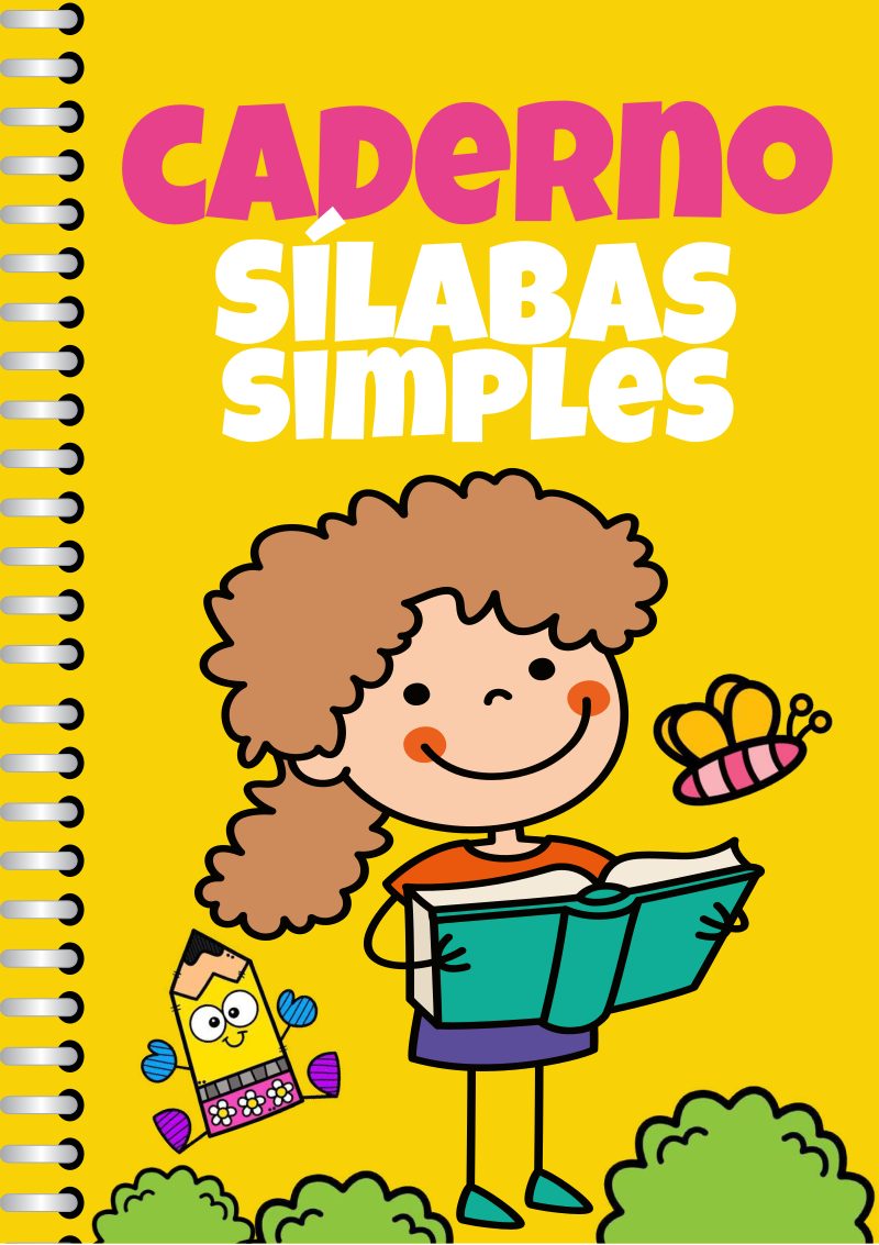 📘 Caderno de Atividades com Sílabas Simples – VOLUME 2! ✏️