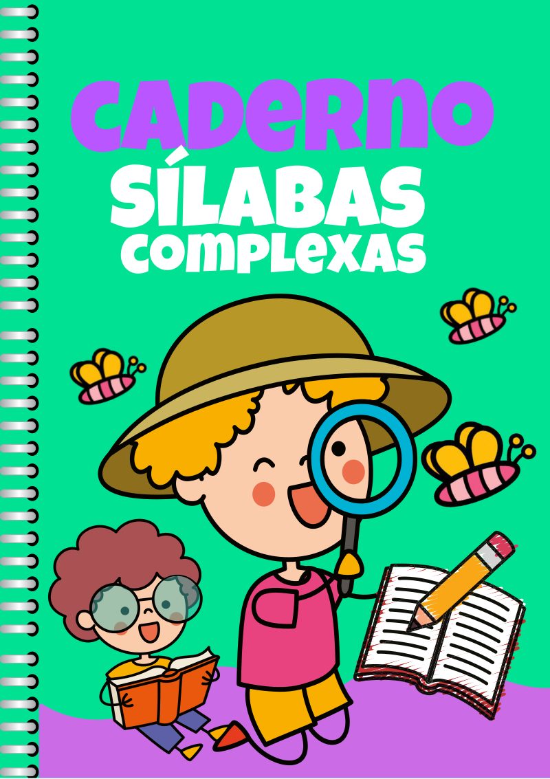 📘 Caderno Interativo: Sílabas Complexas 🧠✏️