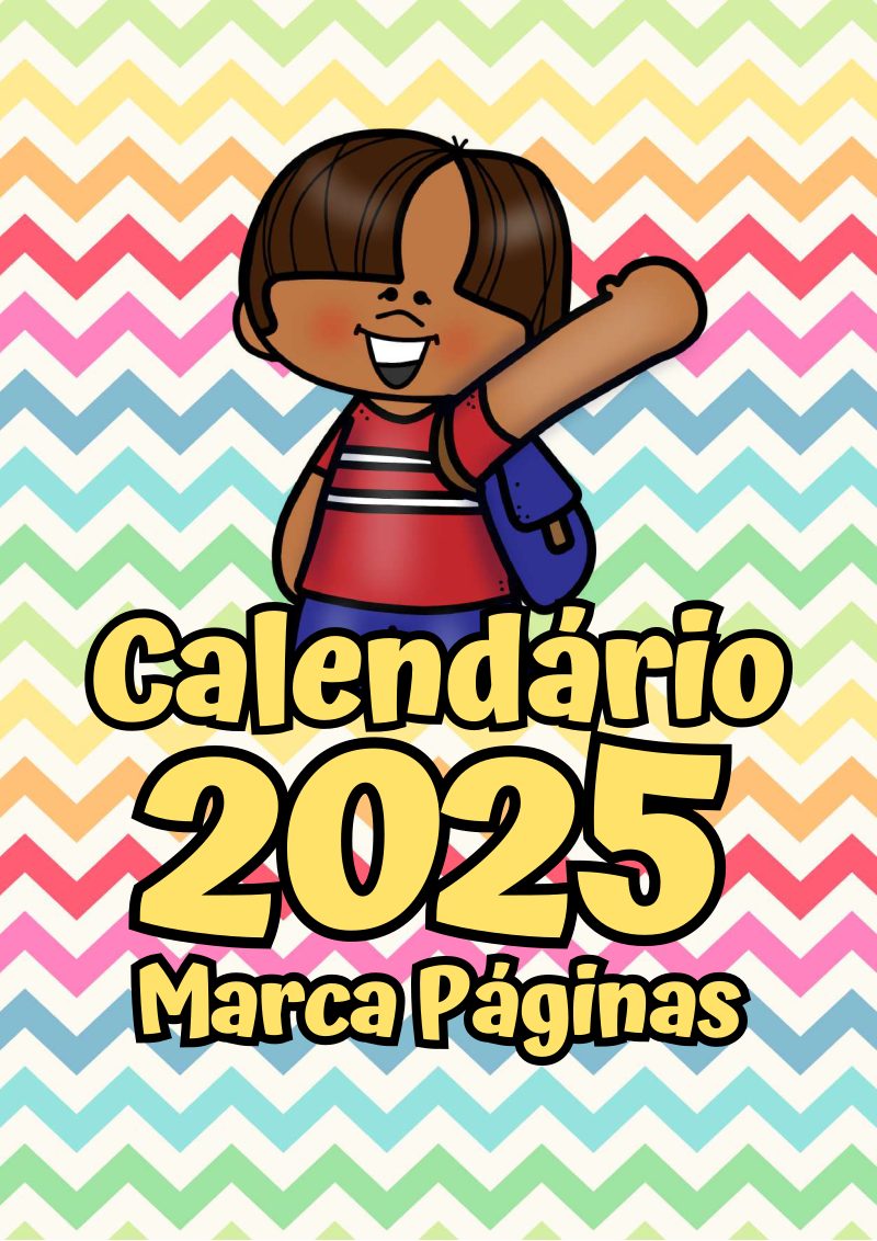 🗓 Calendários Marca-Páginas 2025