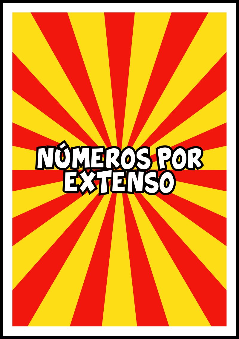 Cartaz do Sistema Decimal  🧮