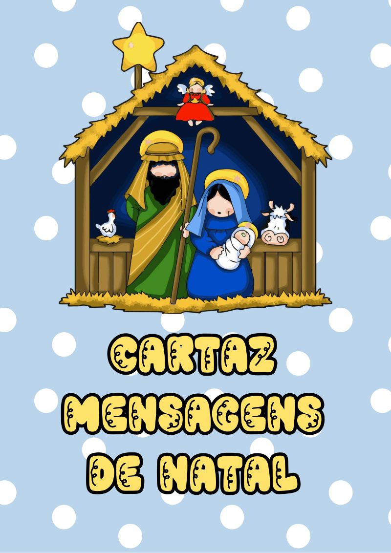 Cartaz “Mensagens de Natal” 🎁