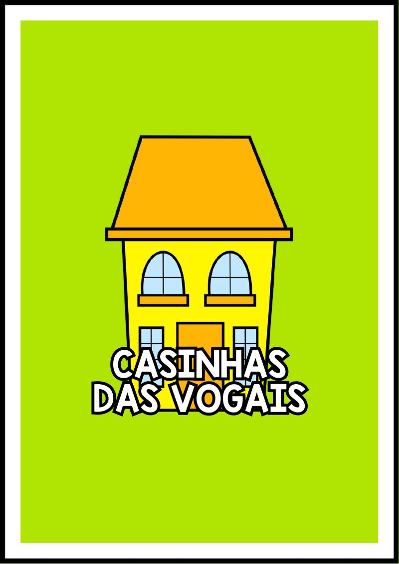 🏡✨ Casinhas das Vogais: Aprendizado Divertido para a Alfabetização! ✨🔠