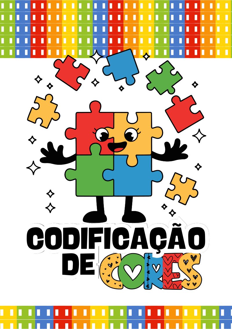 🎨 Codificação de Cores – Aprendizado Lúdico e Criativo! 🧠✨