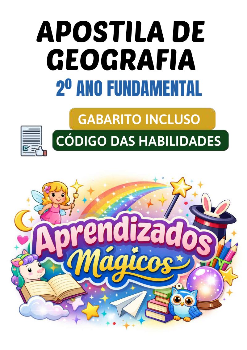 Combo Completo de Atividades – 2º Ano do Ensino Fundamental | BNCC 2026