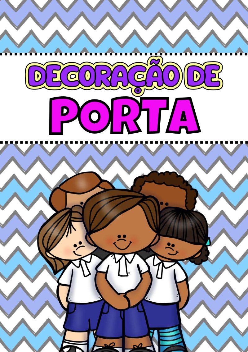 Decoração de porta