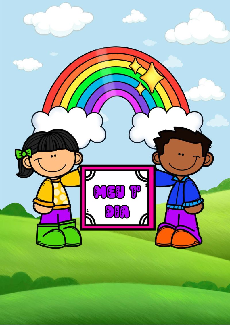 Decoração para Bambolê – Tema “Meu 1º Dia”