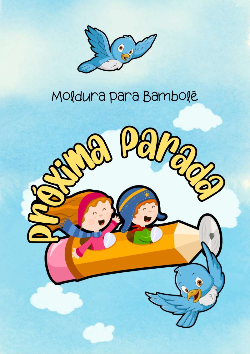 🎯 Decoração para Bambolê – Tema “Próxima Parada” 🚂