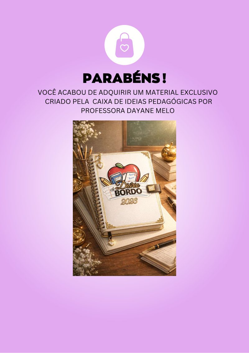 Diário de Bordo com BNCC 2026 – Educação Infantil