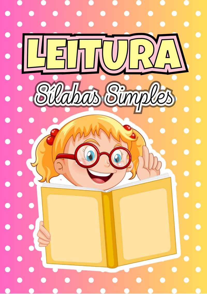 Fichas de Leitura Sílabas Simples