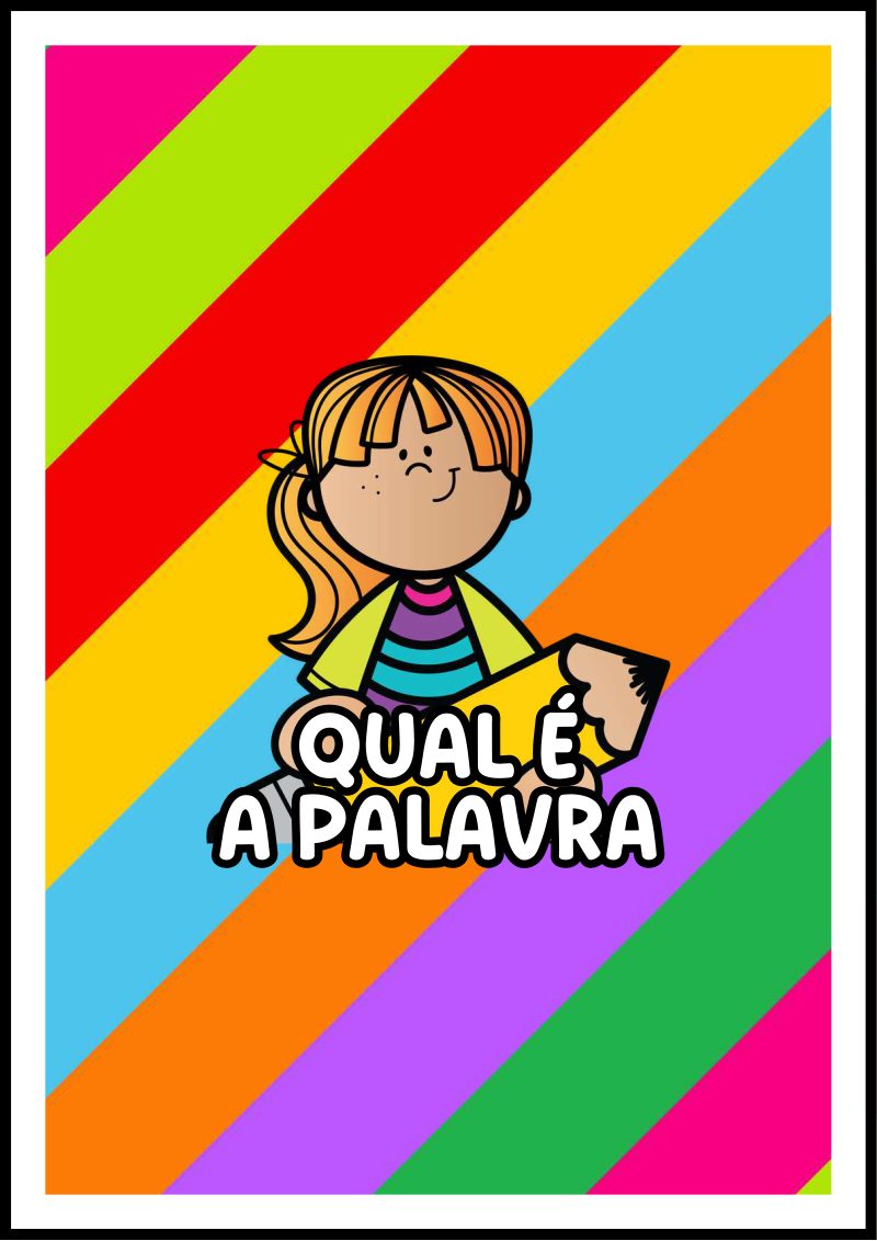 Fichas Qual é a palavra