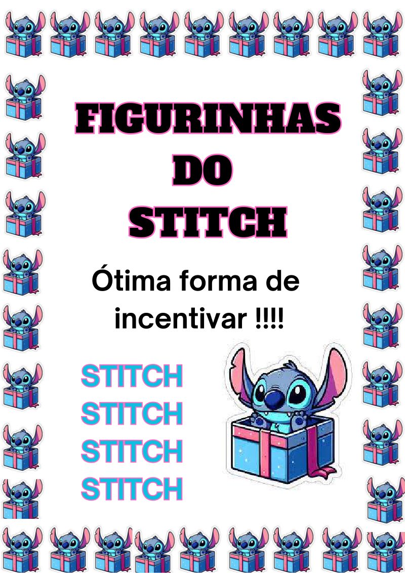 💙✨ Figurinhas de Incentivo Stitch – Motivação Extra na Correção de Provas! ✨💙