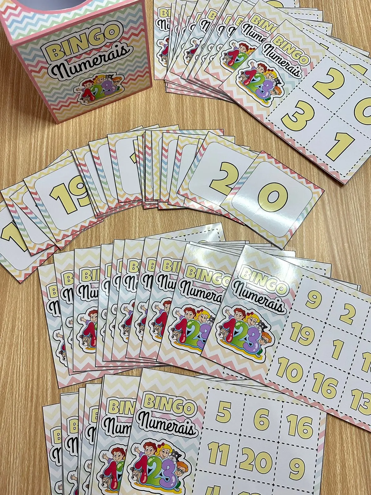 Bingo dos Numerais