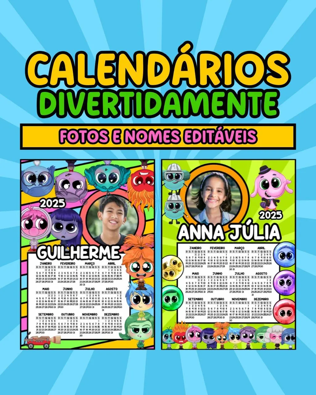 Calendário dos Sentimentos 2025