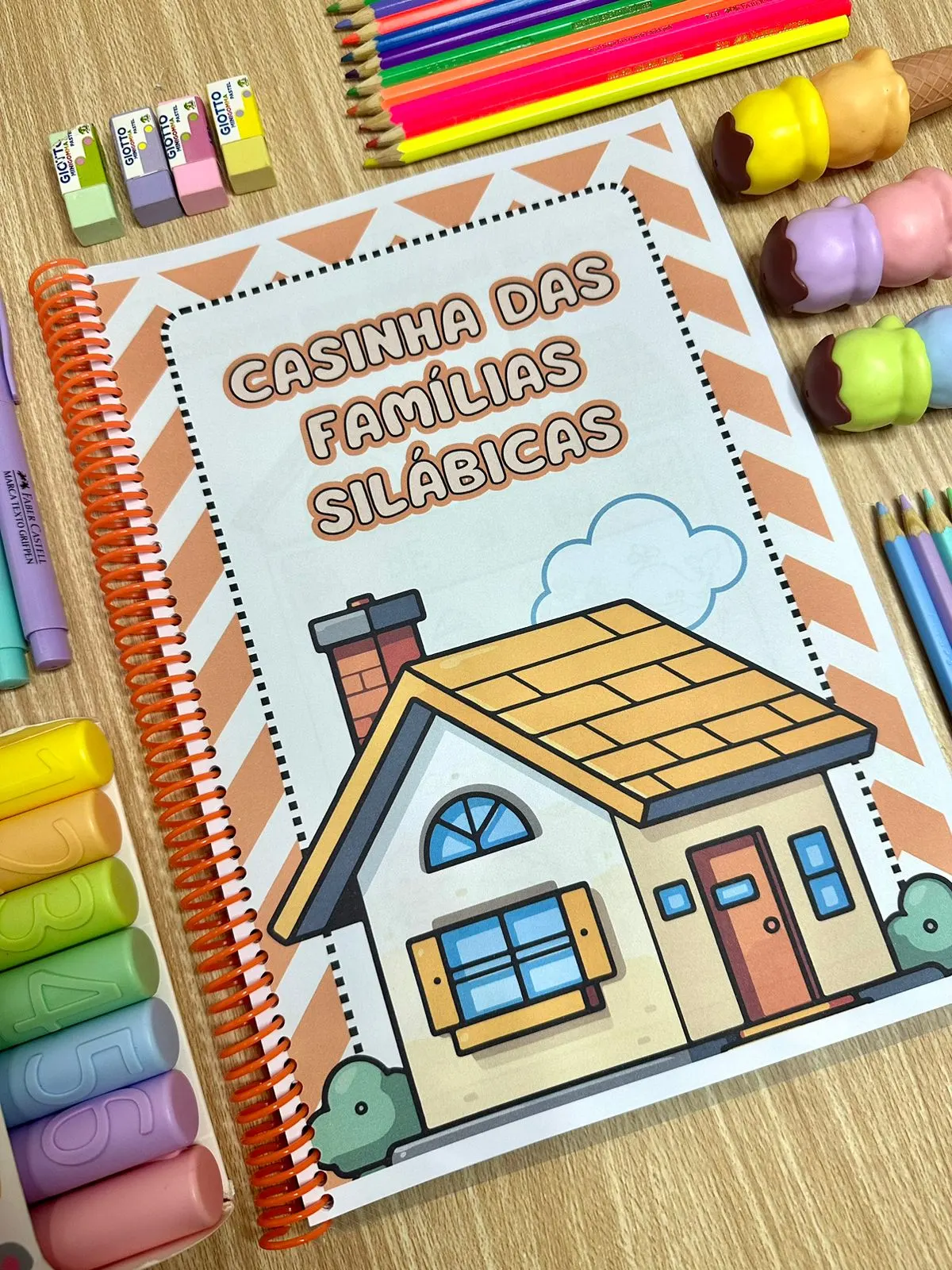 Casinha das Famílias Silábicas 🏠