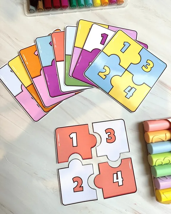 Combinados Cores e Números
