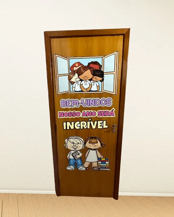 Decoração de porta