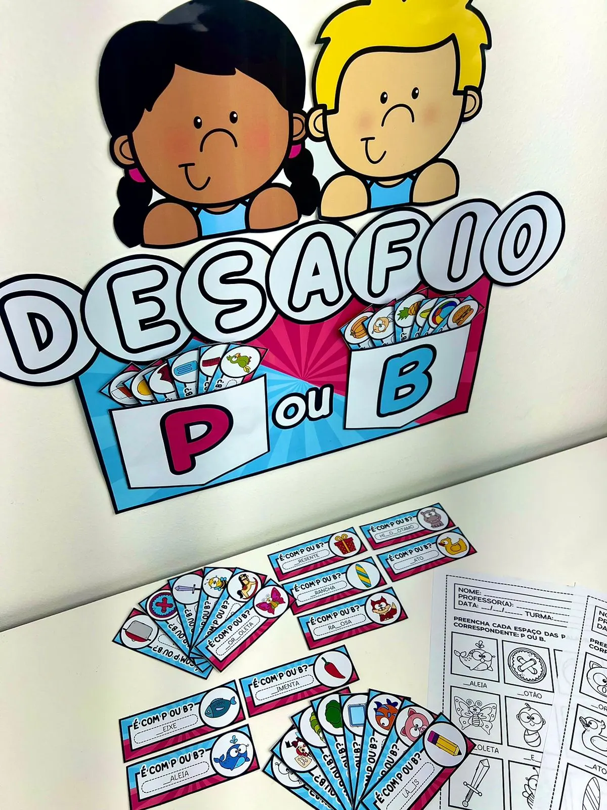 Desafio P ou B 📚