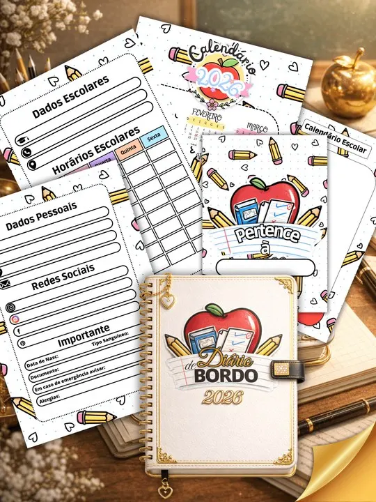 Diário de Bordo com BNCC 2026 – Educação Infantil