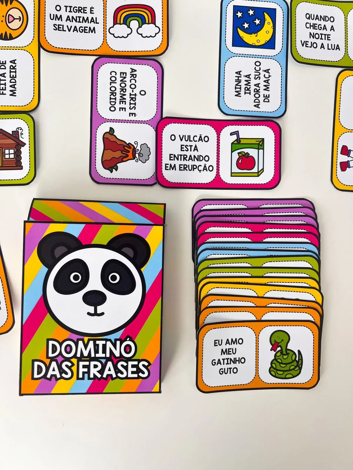 Dominó das Frases 📚