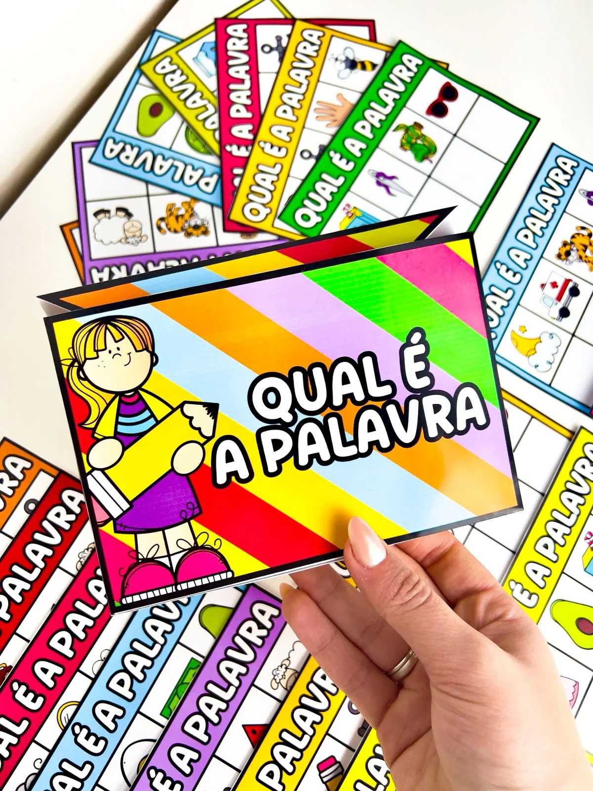 Fichas Qual é a palavra