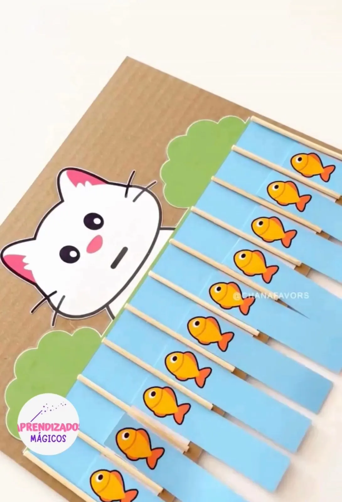 Gato Matemático: Caça aos Peixinhos 🐱➕🐟