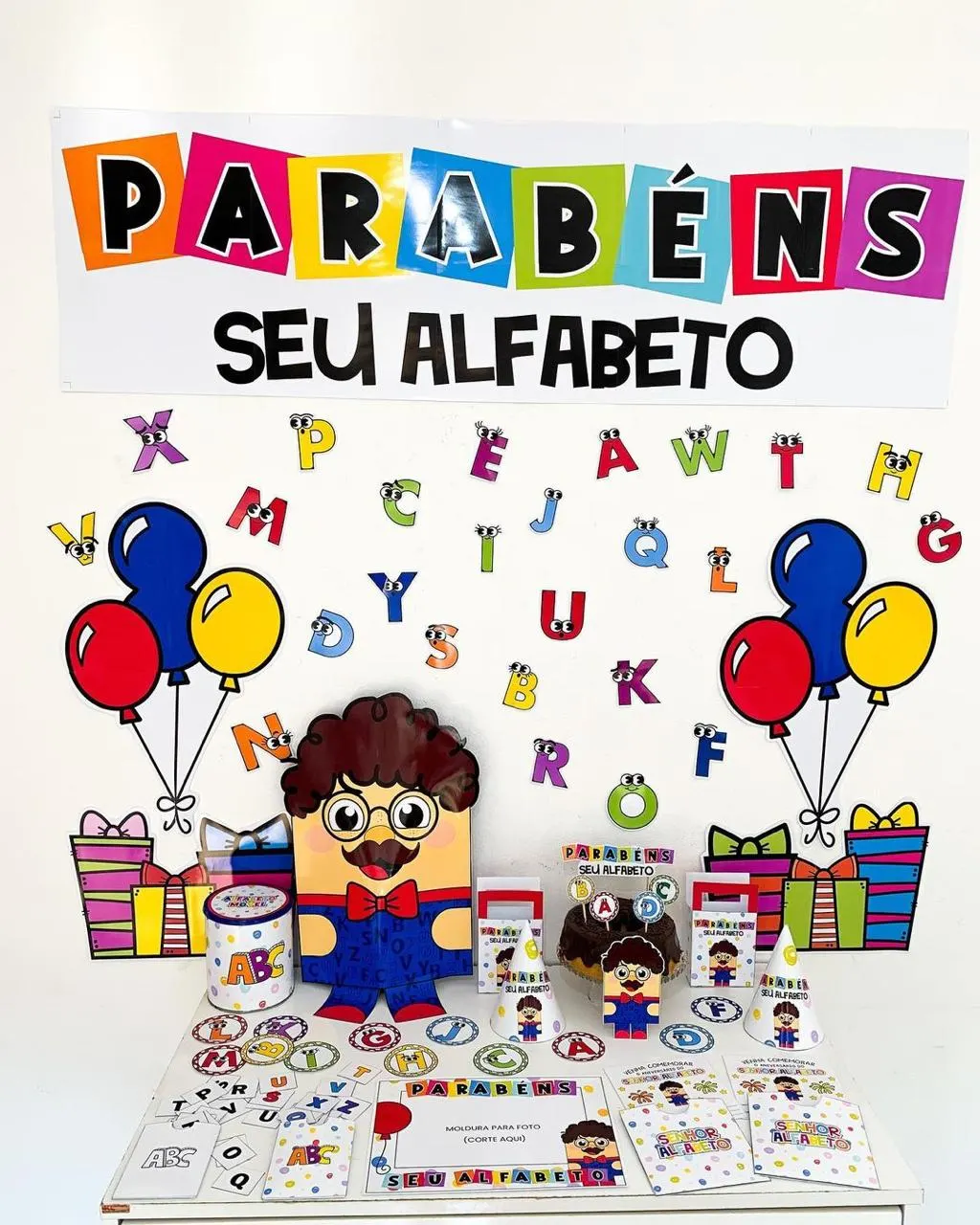 Kit  “Aniversário do Seu Alfabeto”