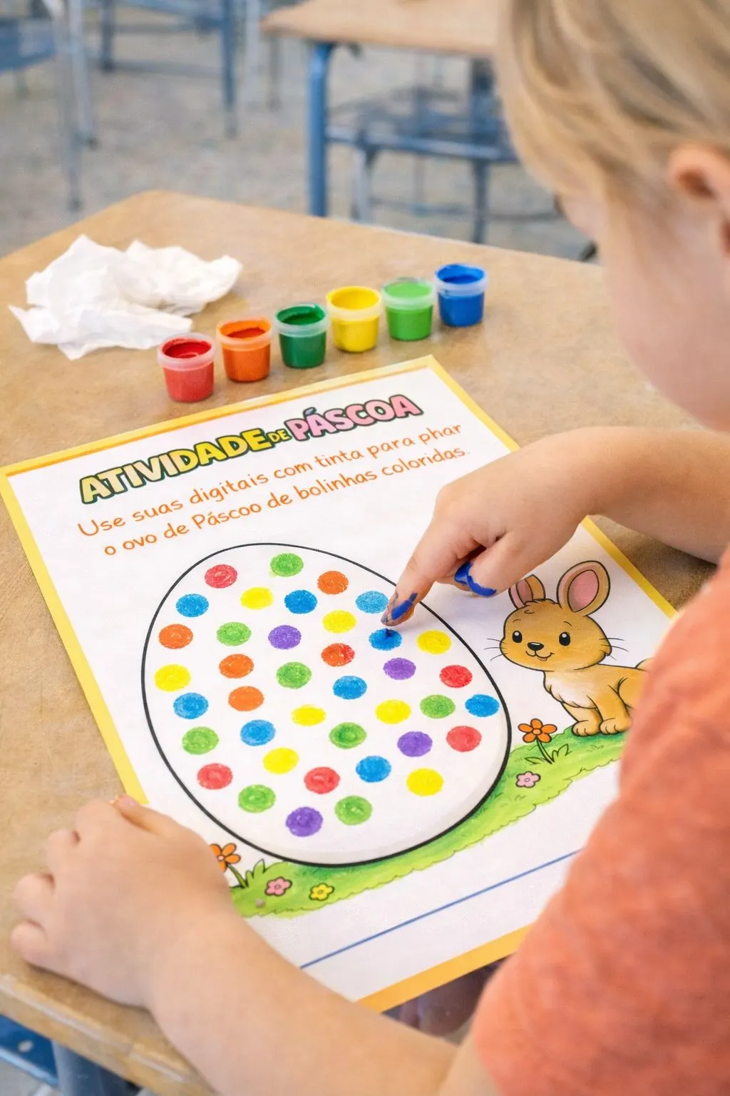 Kit Pedagógico de Atividades de Páscoa Educação Infantil