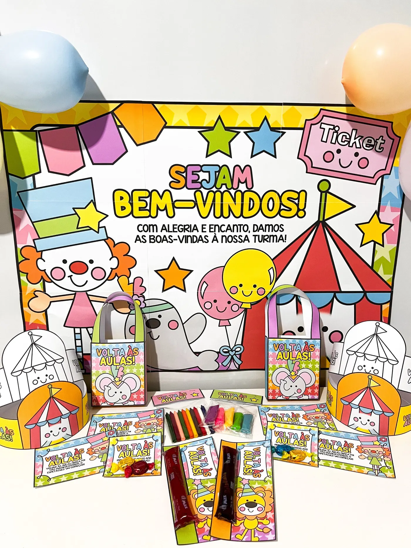 Kit Volta às Aulas Circo da Alegria