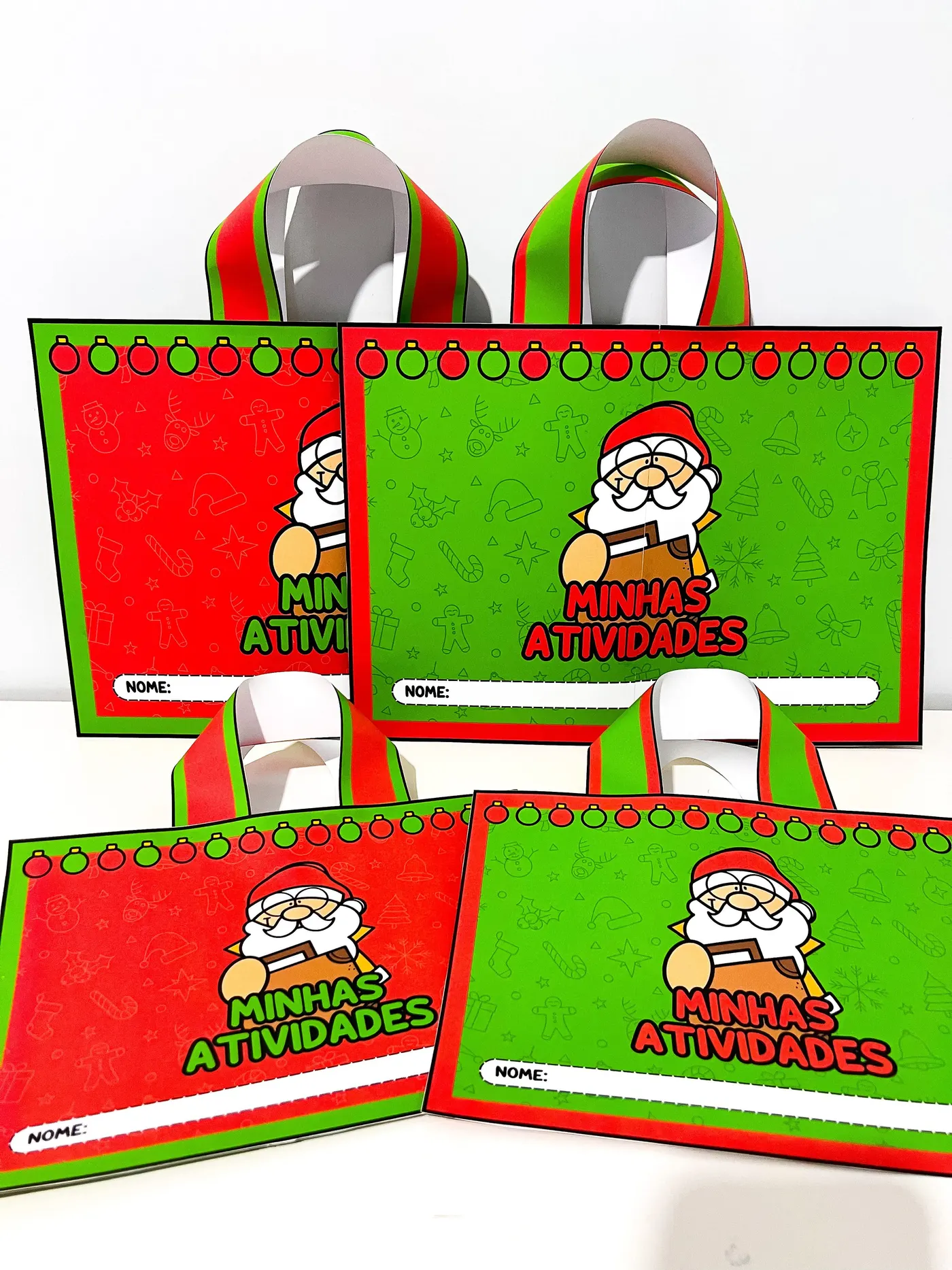 Maletinha Minhas Atividades de Natal para Imprimir – Organização Escolar