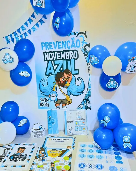 Novembro Azul : Cuidando de quem cuida de mim !