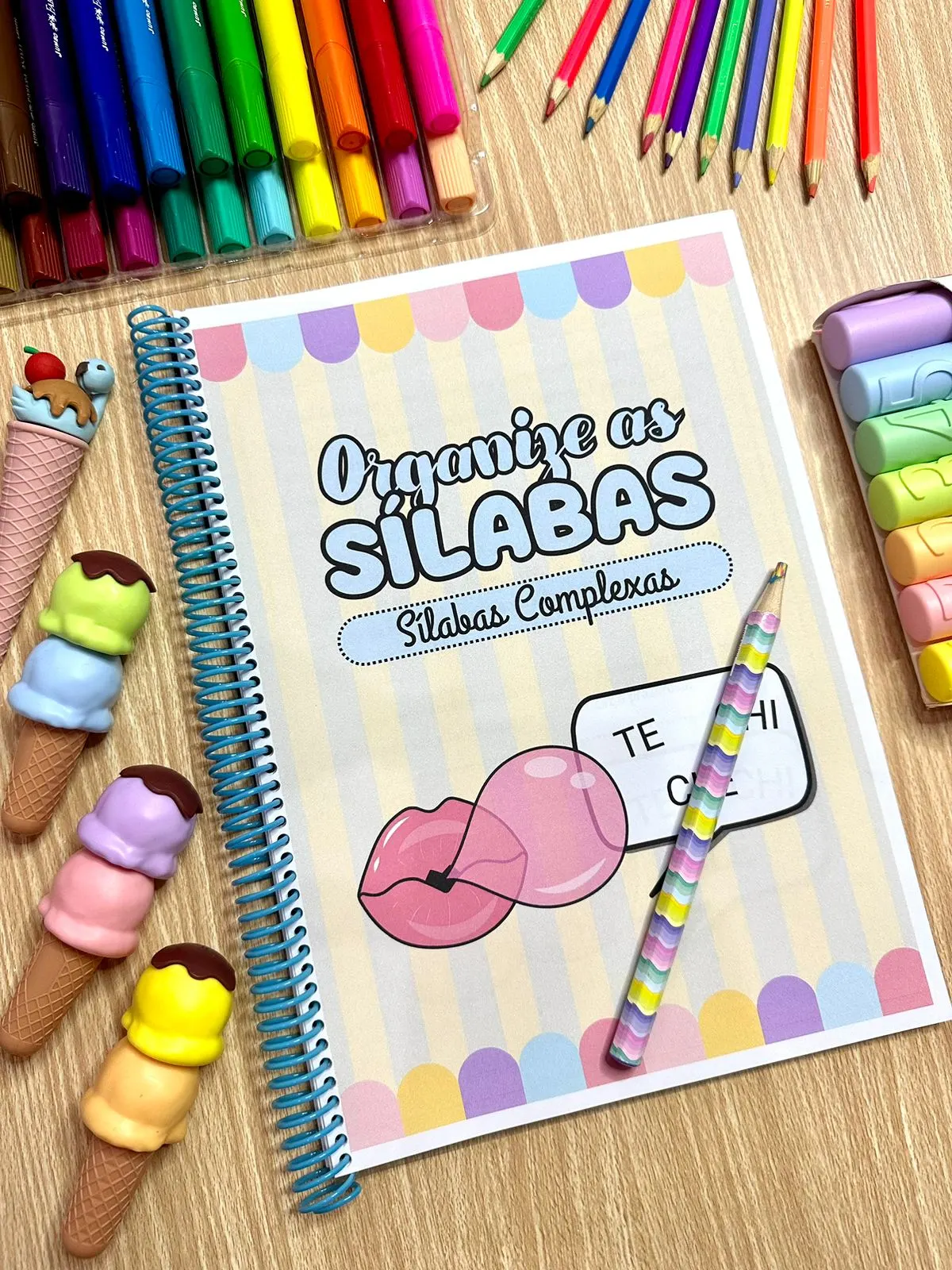Organize as Sílabas complexas