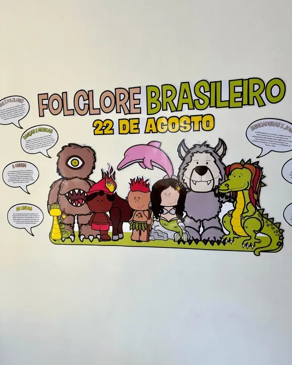 Painel Tema Folclore Brasileiro