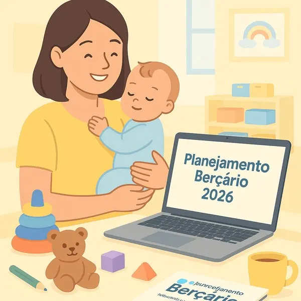 Planejamento Anual Berçário 2026 em PDF e Word – Planos de Aula Diários, Mensais e Anuais