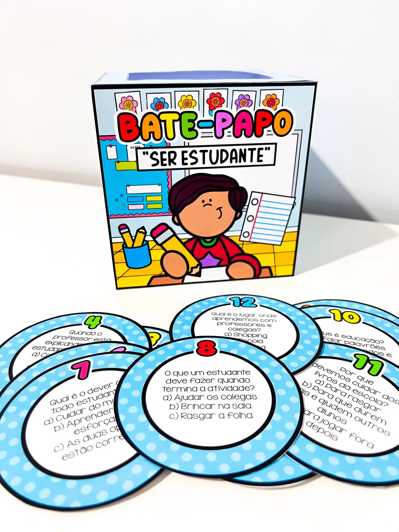 Quiz Ser Estudante – Bate-Papo Educativo sobre Comportamento Escolar