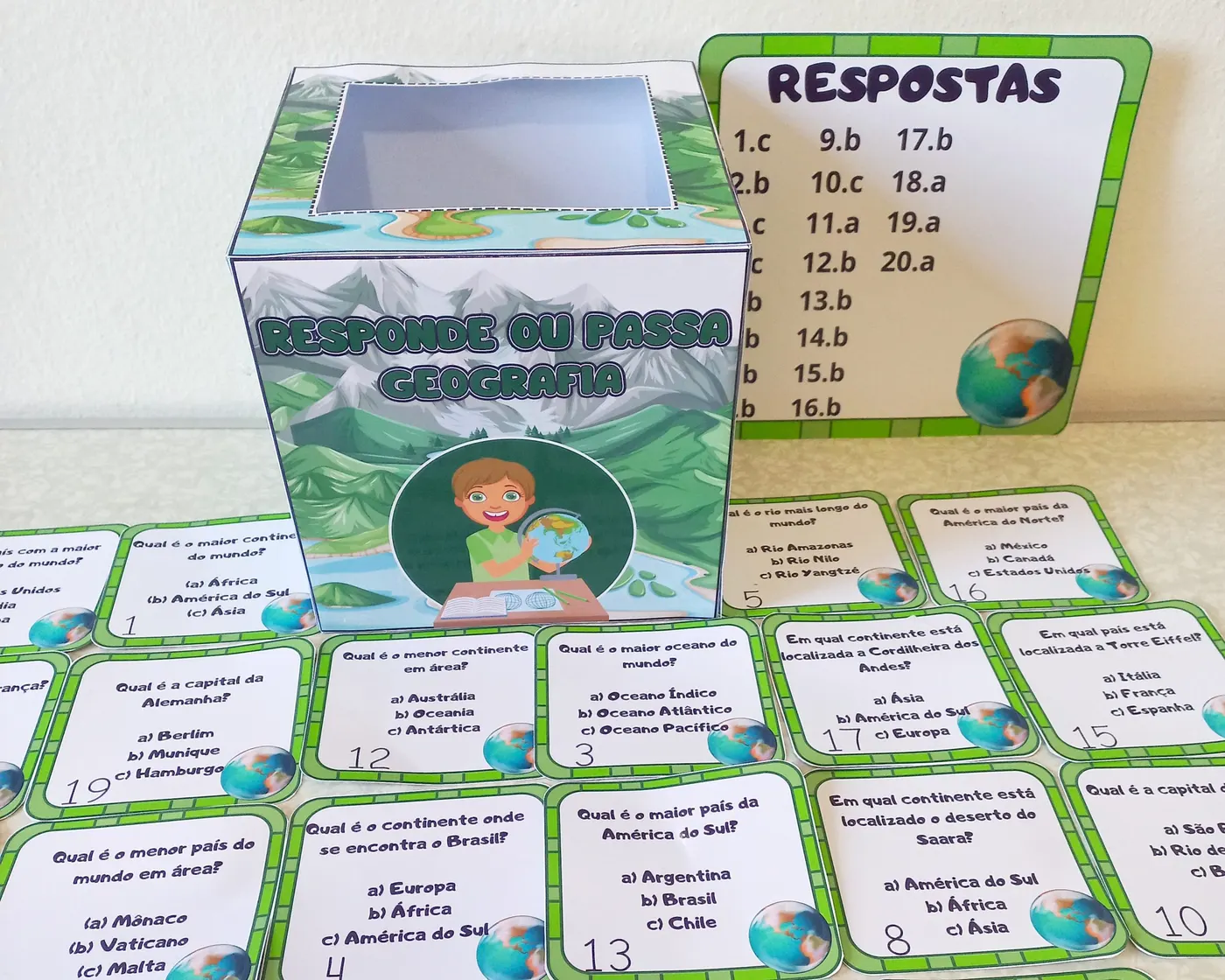 Responde ou Passa: Geografia