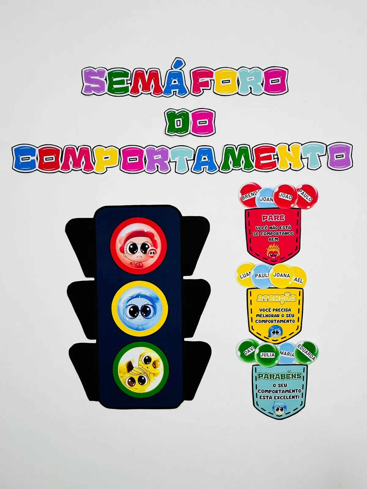 Semáforo do Comportamento 🚦