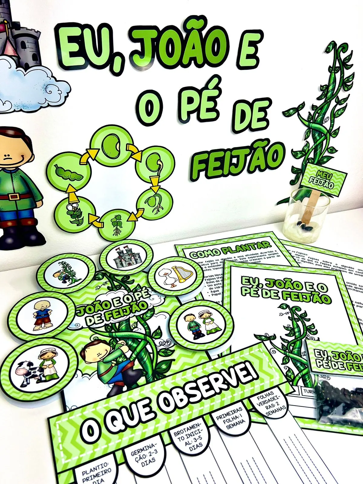Sequência Didática: João e o Pé de Feijão 🌱